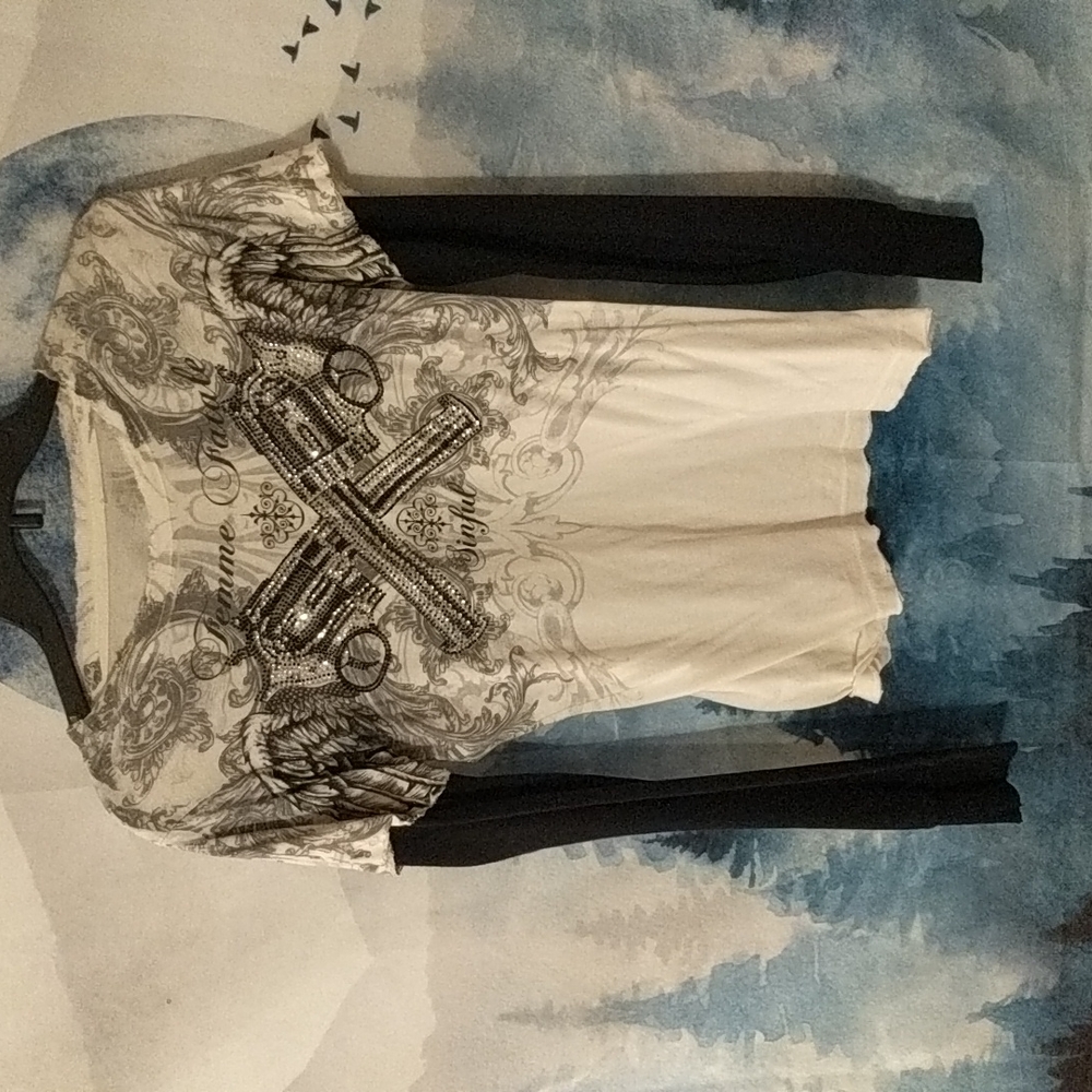COPY - Long sleeve bling shirt